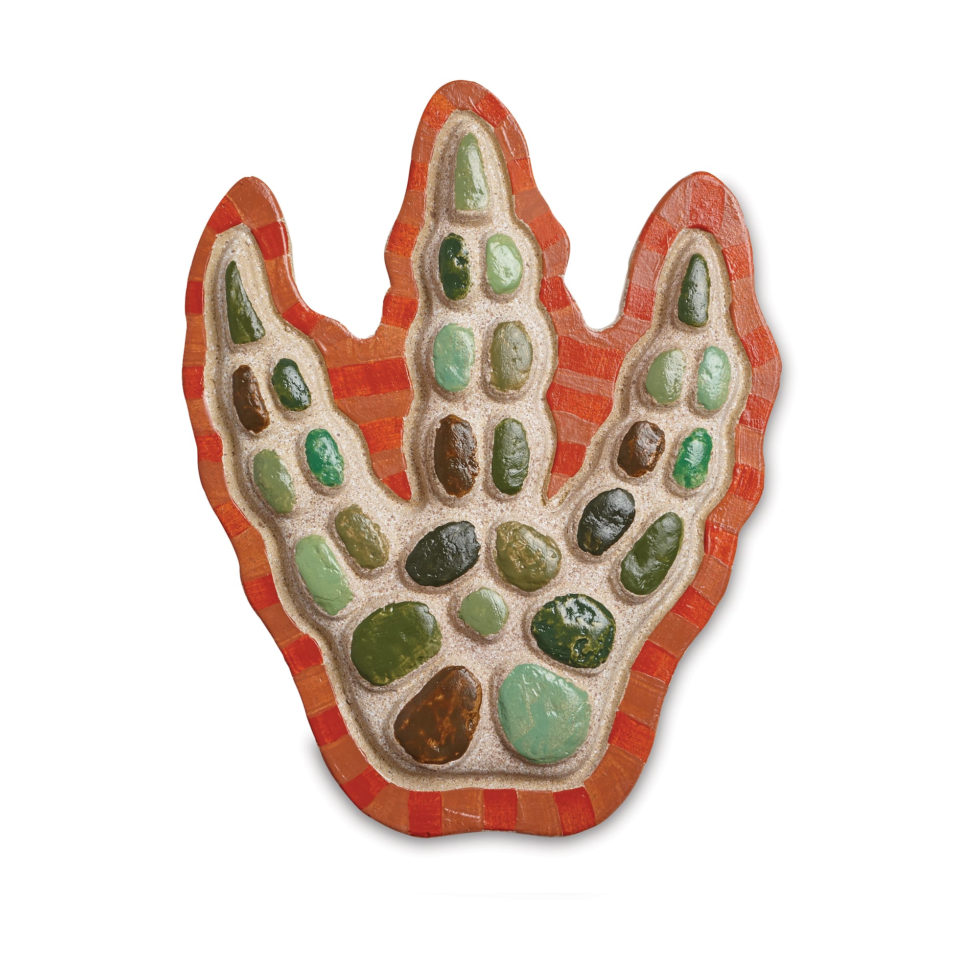 Paint Your Own Stepping Stone - Dinosaur Footprint